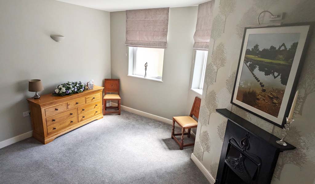 The inside of G E Hartley & Son's Wetherby branch.